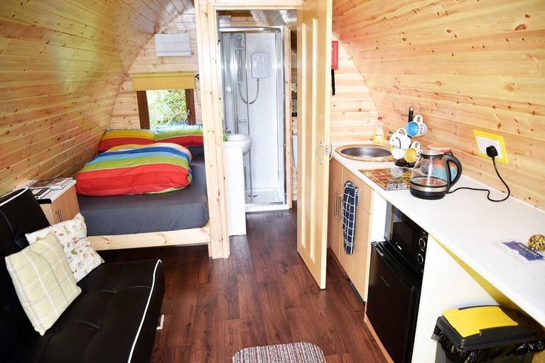 Bedroom 3, Dunvegan Camping Pods, Highland