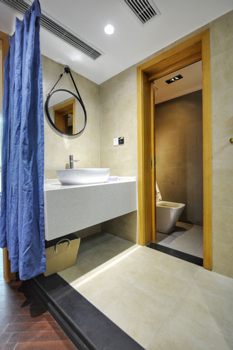 Bedroom 2, Hiroom Apartment - North Shanxi Road, Shanghai