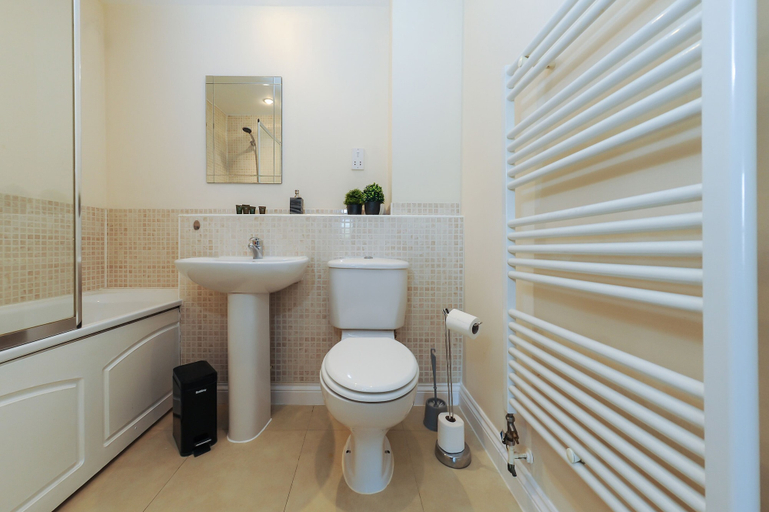 Bathroom 3, Select Serviced Accommodation - Hunters Wharf, Reading