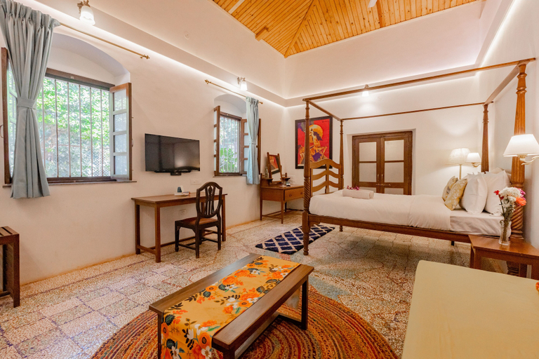 Bedroom 3, Radha Cottage, Raigarh