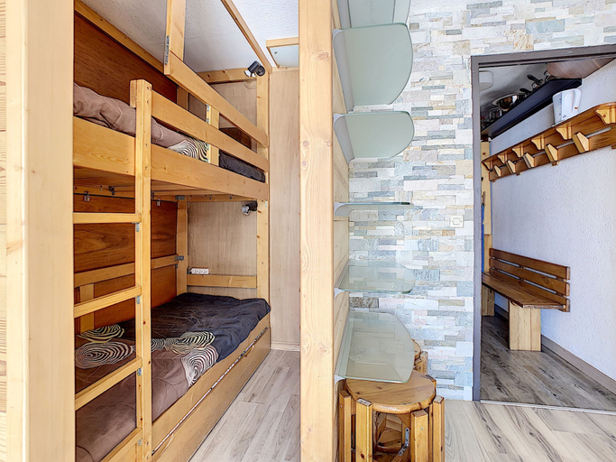 Bedroom 2, Résidence Lac du Lou - Les Ménuires, Savoie