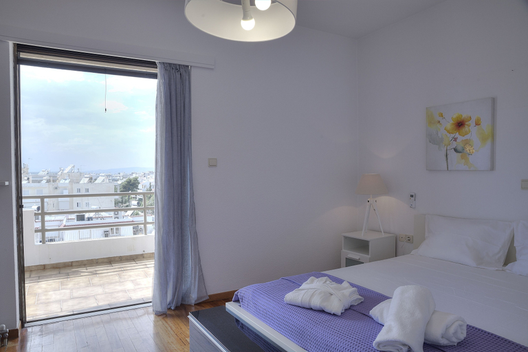 Bedroom 4, Athens Glyfada Riviera Apartment, Attica