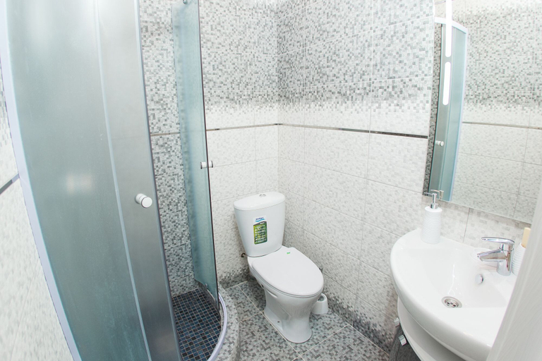 Bathroom 3, VIP apartment on Tulpanova Street, Sochi gorsovet