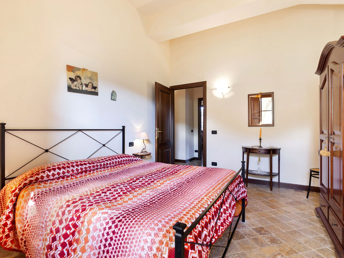 Bedroom 3, Tranquil Holiday Home in Chianni With Swimming Pool, Pisa