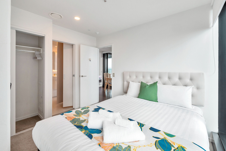 Bedroom 3, Amazing Harbour, Skytower & Rangitoto Views, Waitakere