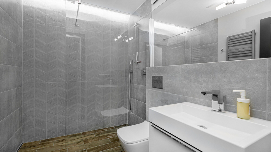 Bathroom 3, Apartamenty Pomorski Park Technologiczny, Gdynia