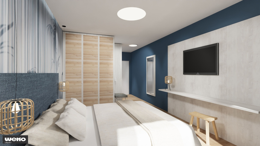 Bedroom 4, Victory Gästehaus Therme Erding, Erding