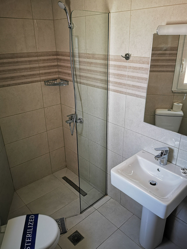Bathroom 5, Europa Hotel, South Aegean