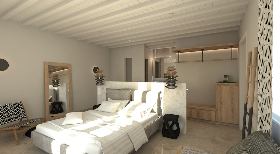 Bedroom 2, Apiro Mykonos, South Aegean