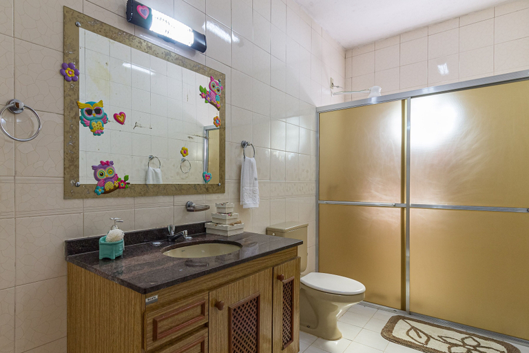 Bathroom 3, Chácara Master - O Melhor de Guararema, Guaratinguetá