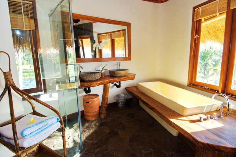 Bathroom, The Uma Villa in Canggu, Gianyar