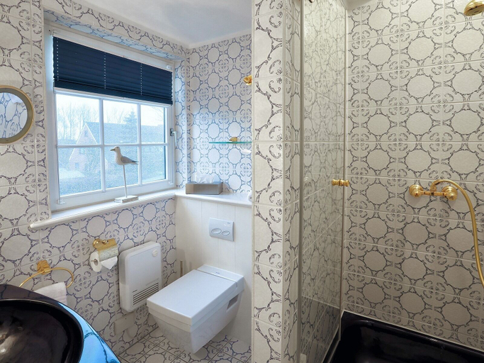 Bathroom 3, Ferienwohnung Biberhüs OG, Nordfriesland