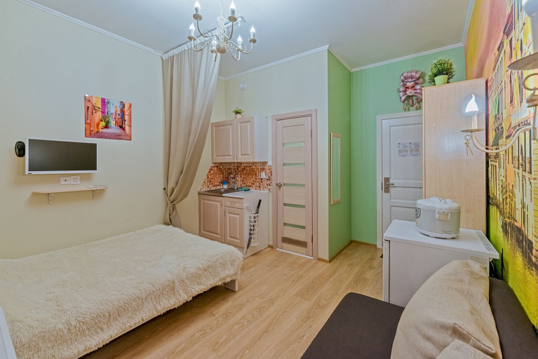 Bedroom 2, ColorSpb ApartHotel New Holland, Sankt-Peterburg gorsovet