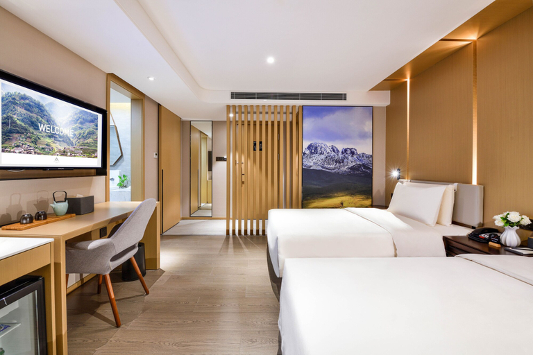 Bedroom 4, Atour Hotel Hongpailou Chengdu, Chengdu