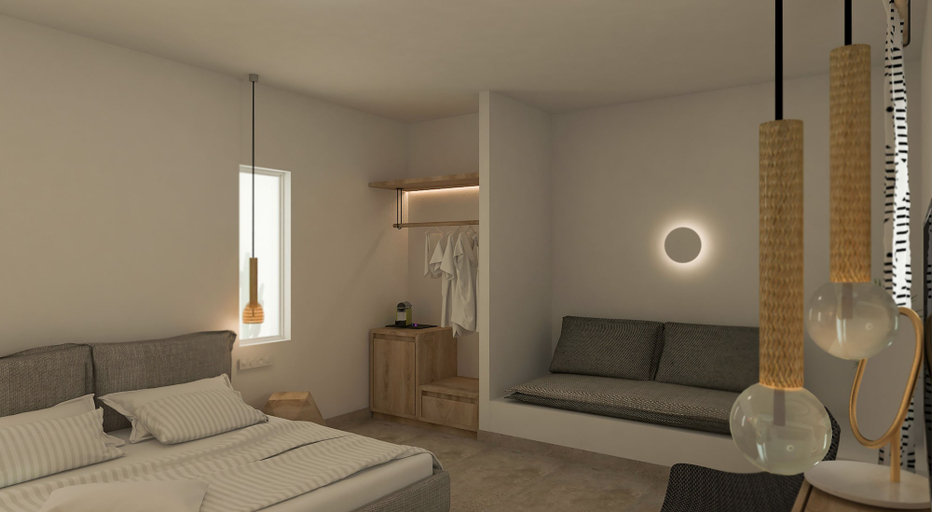 Bedroom 3, Apiro Mykonos, South Aegean