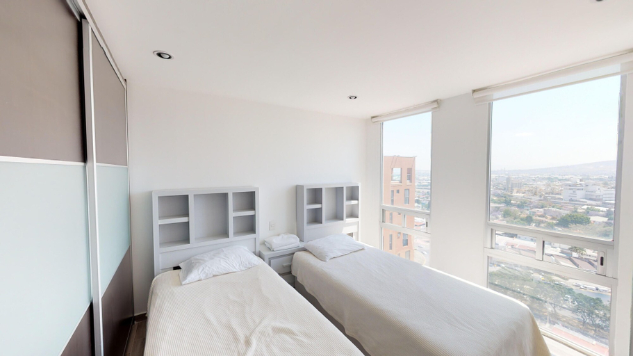 Bedroom 2, Luxury Penthouse in Chapultepec Guadalajara 17A, Guadalajara