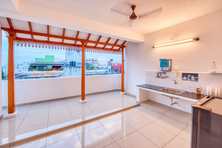 Bathroom 4, La Maison Charu, Puducherry