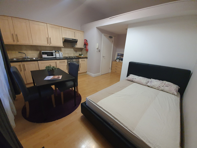 Bedroom 2, Studio Apartment in South Kensington 6, London