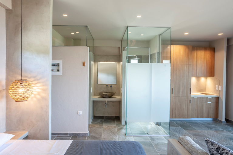 Bathroom 4, Alterra Vita Eco Villas, Central Macedonia