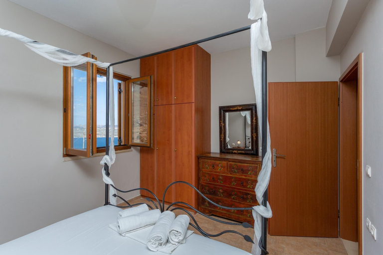 Bedroom 4, Villa Stratos Large Private Pool Sea Views A C Wifi Eco-friendly - 2117, Crete