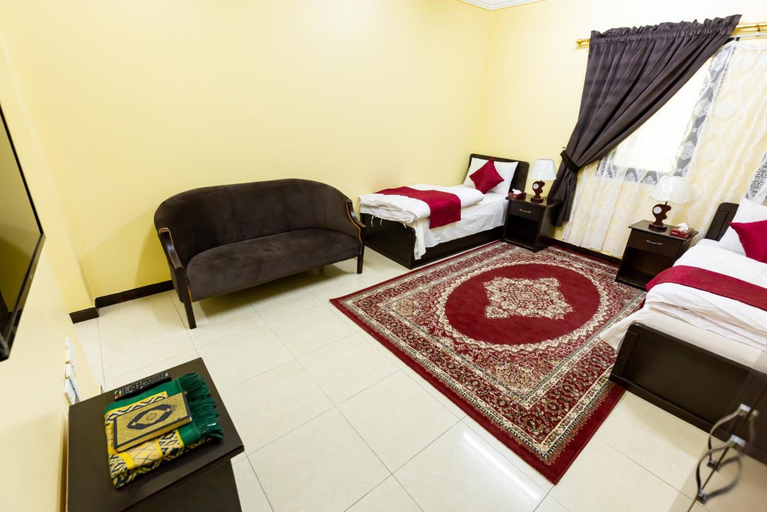 Bedroom 2, Al Eairy Serviced Apartments Company is a one-person company 9, Al Madinah Al Munawwarah