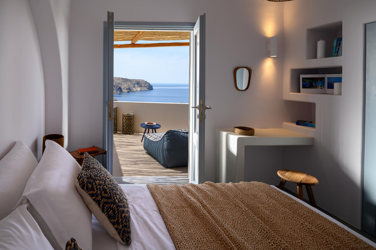 Bedroom 3, Ambeli Sunset Villas, South Aegean