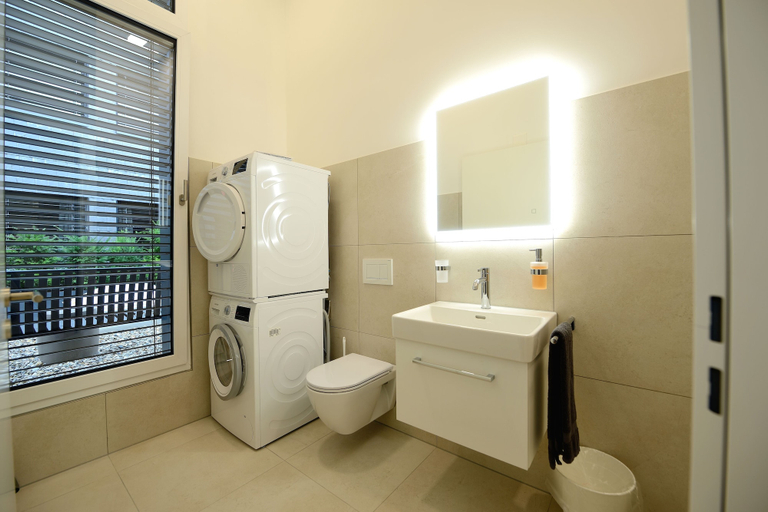 Bathroom 3, Hotel Profis, Rheintal