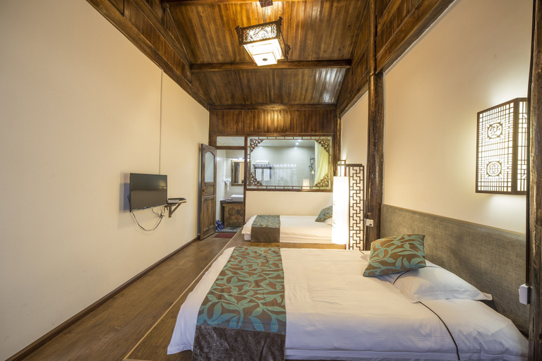 Bedroom 2, THREE WELLS INN, Lijiang