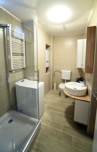 Bathroom 3, Downtown Zagreb Apartments, Zagreb