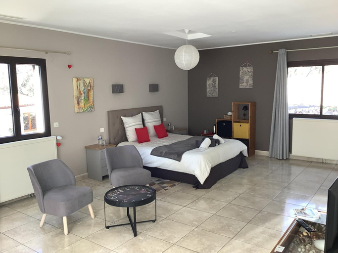 Bedroom 4, Chambres d'hôtes Rêv'de Thau, Hérault
