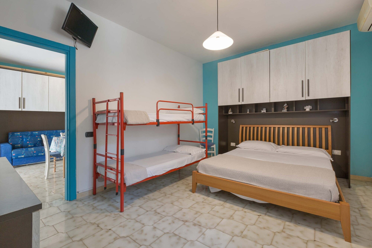 Bedroom 3, 2848 Blue Apartment by Barbarhouse, Lecce