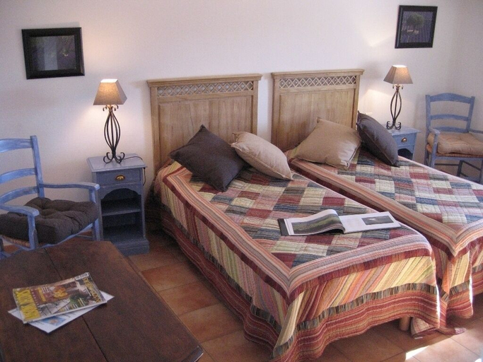 Bedroom 3, Le Mas de la Lause, Vaucluse