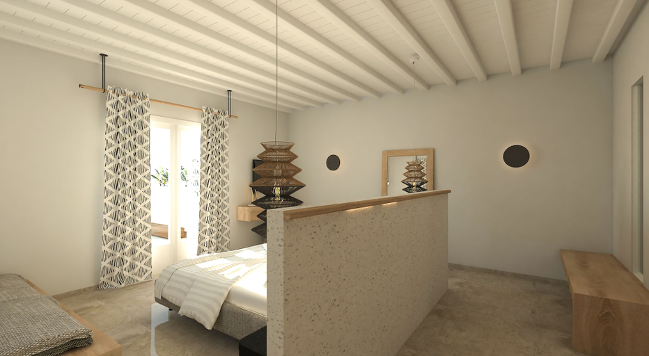 Bedroom 2, Apiro Mykonos, South Aegean
