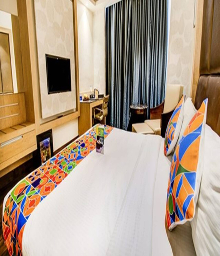Bedroom 4, FabHotel Prime V Hazratganj, Lucknow