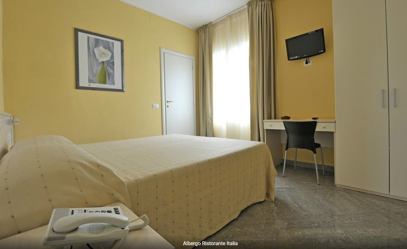Bedroom 3, Albergo Italia, Rovigo