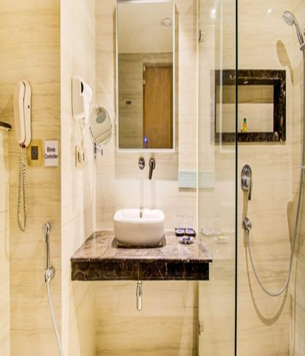 Bathroom 5, FabHotel Prime V Hazratganj, Lucknow