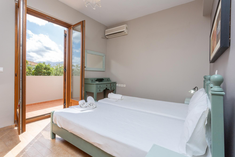 Bedroom 3, Villa Stratos Large Private Pool Sea Views A C Wifi Eco-friendly - 2117, Crete