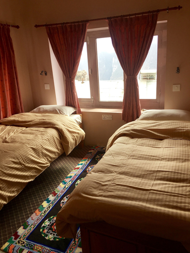 Bedroom 1, Hotel Khangri, Sagarmatha