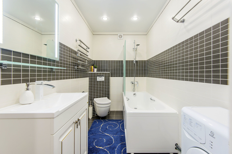 Bathroom, GM Apartment Krasnaya Presnya 9, Northern