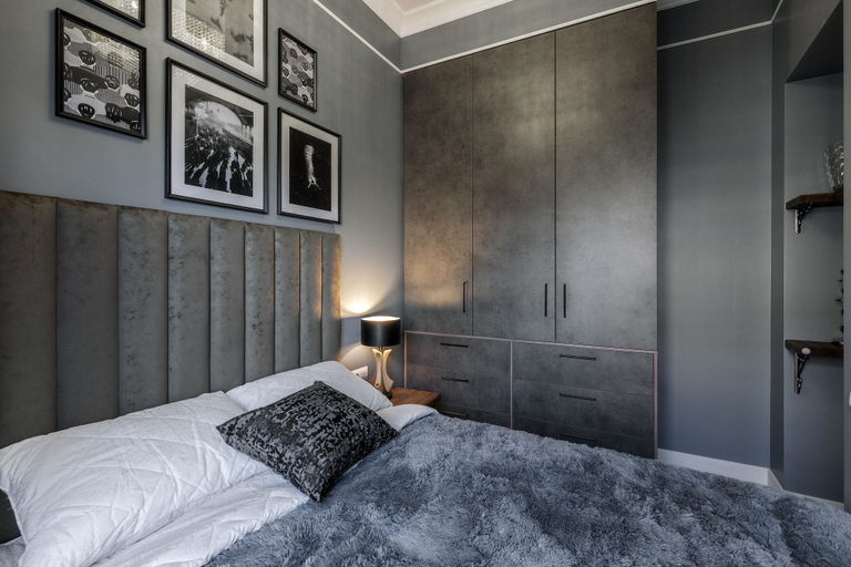 Bedroom 3, RentalSPb on Griboedova embankment, Sankt-Peterburg gorsovet