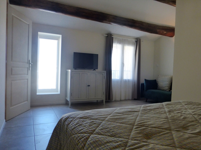 Bedroom 3, Maison d'hôtes la Bignone, Gard