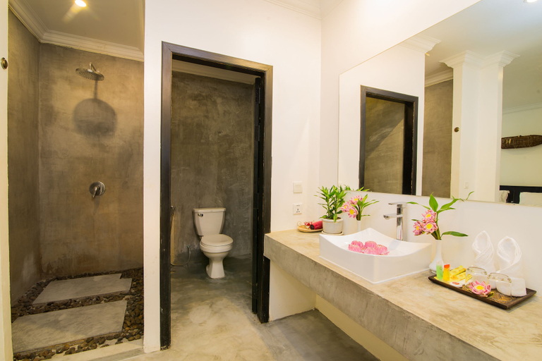 Bathroom 5, Ashia Hotel & Lounge, Siem Reap