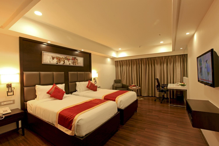 Bedroom 3, Goutham Grand Hotel, Guntur