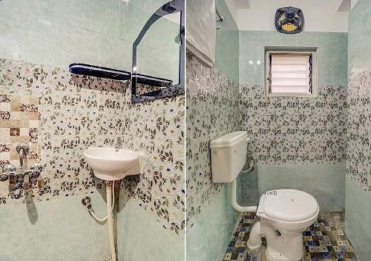 Bathroom 5, Nest Guest House, Khordha