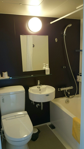 Bathroom 4, Nezame Hotel, Agematsu