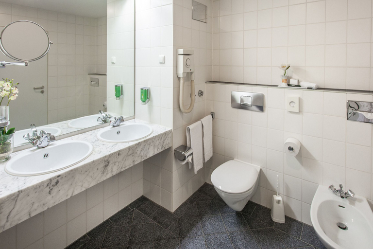 Bathroom 5, Trip Inn Bristol Hotel, Mainz