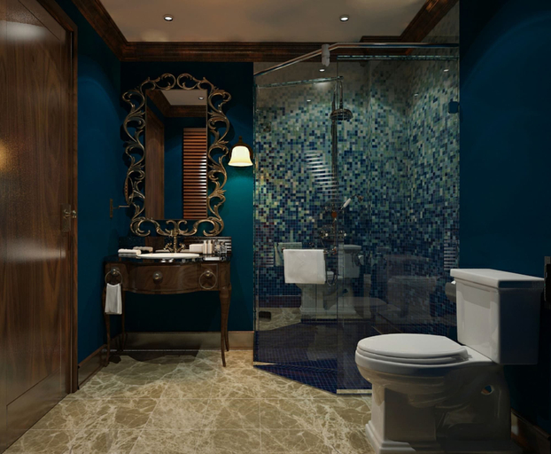 Bathroom 5, The Scarlett Boutique Hotel, Huế