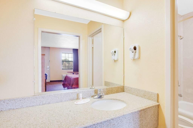 Bathroom 4, Sunrise Extended Stay, White