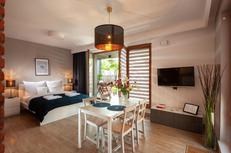 Bedroom 2, Browar Lubicz Residence - Official Aparthotel, Kraków City