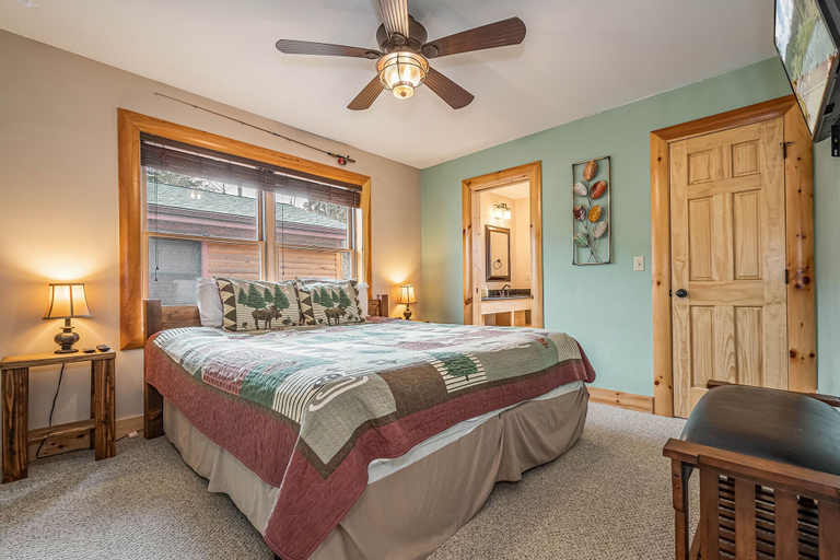 Bedroom 3, Morningside Lodge, Garrett